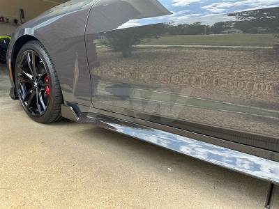 RW Carbon - BMW G22 G23 DTM Carbon Fiber Side Skirt Extensions bmwg22016 - Image 5