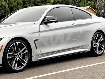 RW Carbon - BMW F32 F33 F36 Carbon Fiber Side Skirt Extensions bmwf32015 - Image 5