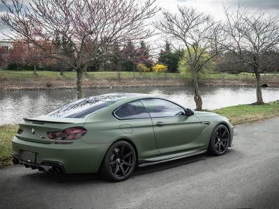 RW Carbon - BMW F06 F12 F13 Carbon Fiber Side Skirt Extensions bmwf12015 - Image 4