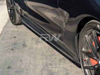RW Carbon - BMW G16/F93 M8 RWS CF Side Skirt Extensions bmwg1604 - Image 3