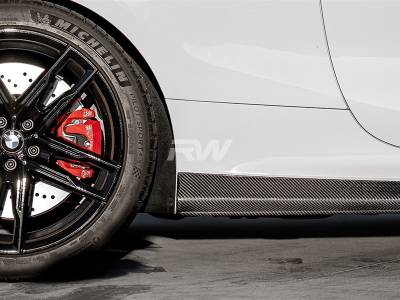 RW Carbon - BMW G14 G15 F91 F92 Coupe/Vert CF Side Skirt Extensions bmwf9302 - Image 2