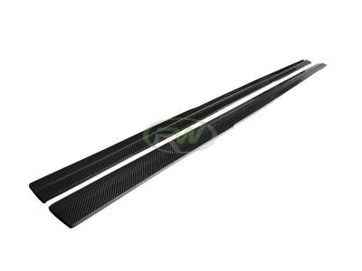 RW Carbon - BMW F87 M2 RWS Carbon Fiber Side Skirt Extensions bmwf8719 - Image 5