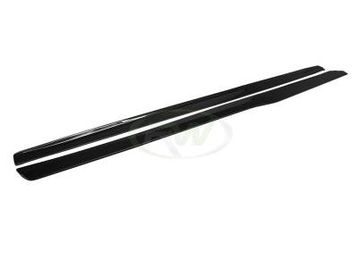RW Carbon - BMW F80 M3 GTX Carbon Fiber Side Skirt Extensions bmwf80002 - Image 5