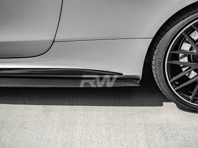 RW Carbon - Mercedes W205 GTX CF Side Skirt Extensions mercw20511 - Image 3