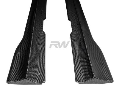 RW Carbon - Mercedes W213 DTM Carbon Side Skirt Extensions mercw21314 - Image 5