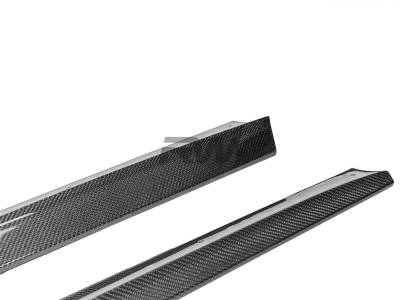 RW Carbon - Mercedes X290 GT53 GT43 CF Side Skirt Extensions mercgt5302 - Image 2