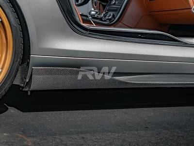 RW Carbon - Mercedes SLS Renn Style CF Side Skirt Extensions mercsls03 - Image 4