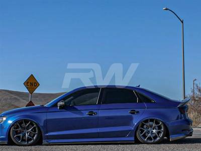 RW Carbon - Audi A3 S3 RS3 GTX Carbon Fiber Side Skirt Extensions audi8v005 - Image 3