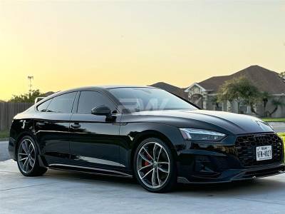 RW Carbon - Audi A5 S-Line S5 Facelift CF Side Skirt Extensions audia501 - Image 2