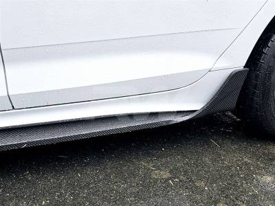 RW Carbon - Audi A5 S-Line S5 Facelift CF Side Skirt Extensions audia501 - Image 3