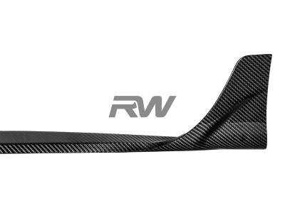 RW Carbon - Audi A5 S-Line S5 Facelift CF Side Skirt Extensions audia501 - Image 5