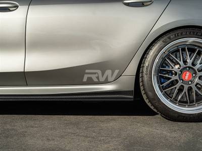 RW Carbon - BMW G16/F93 M8 Gran Coupe CF Side Skirt Extensions bmwf9203 - Image 2
