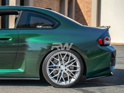 RW Carbon - BMW G87 M2 RWS Dry CF Side Skirt Extensions bmwg8709 - Image 2