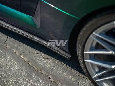 RW Carbon - BMW G87 M2 RWS Dry CF Side Skirt Extensions bmwg8709 - Image 5