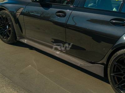 BMW G80 M3 Performance Style CF Side Skirts bmwg80014