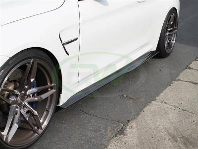 RW Carbon - BMW F82 F83 M4 GTX Carbon Side Skirt Extensions bmwf82m407 - Image 4
