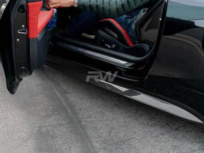 RW Carbon - BMW G82/G83 M4 OEM Style Carbon Side Skirts bmwg8x011 - Image 3