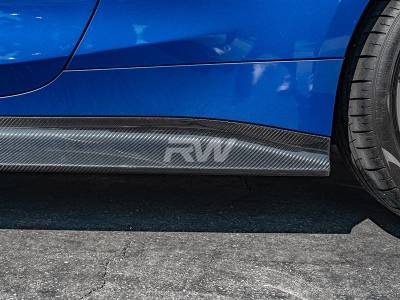 RW Carbon - BMW G82/G83 M4 3D Style Carbon Fiber Side Skirts bmwg82013 - Image 2