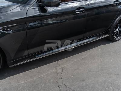 RW Carbon - BMW G30 F90 3D Style CF Side Skirt Extensions bmwf9023 - Image 2
