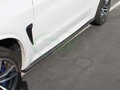 RW Carbon - BMW F16 X6 F86 X6M CF Side Skirt Extensions bmwf8503 - Image 5