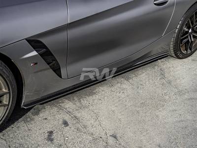 RW Carbon - BMW G29 Z4 3D Style Carbon Fiber Side Skirts bmwg2909 - Image 2