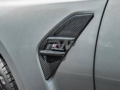 BMW G80 M3 V2 Carbon Fiber Side Vent Covers bmwg80018