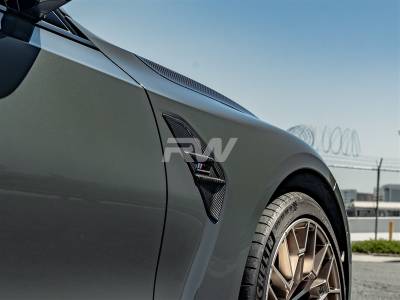 RW Carbon - BMW G80 M3 V2 Carbon Fiber Side Vent Covers bmwg80018 - Image 4