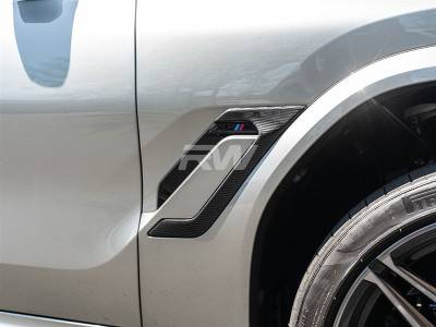 RW Carbon - BMW F96 X6M Carbon Fiber Side Vent Covers bmwf9601 - Image 4