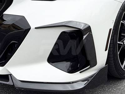 BMW G60 5-Series Carbon Fiber Front Side Vent Trims bmwg6011