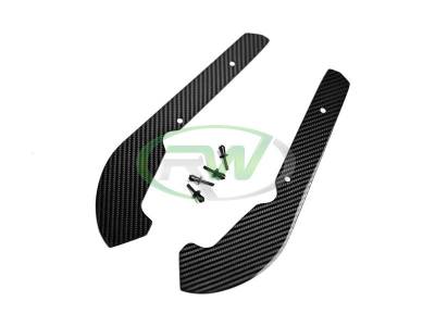 RW Carbon - BMW F87 M2 Carbon Fiber Front Splash Guards bmwf8725 - Image 2