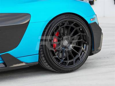 RW Carbon - Audi R8 Facelift Carbon Fiber Rear Splitters 2019+ audir808 - Image 4