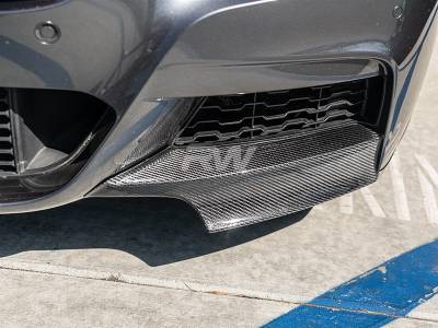RW Carbon - BMW F30 F31 Carbon Fiber Front Splitters bmwf30047 - Image 2