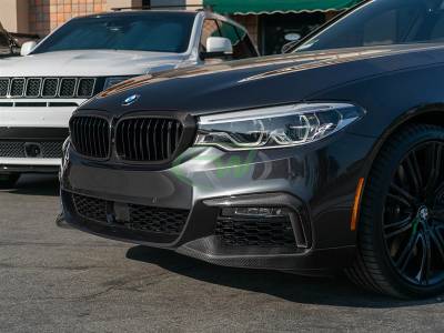 RW Carbon - BMW G30 Performance Carbon Fiber Style Splitters bmwg30002 - Image 2