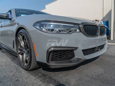 RW Carbon - BMW G30 Performance Carbon Fiber Style Splitters bmwg30002 - Image 4