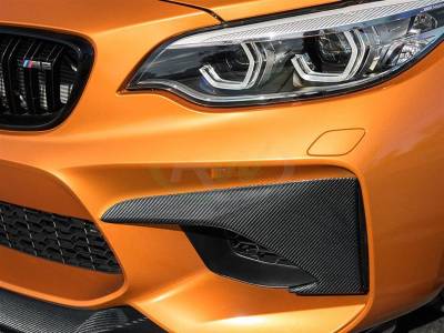 BMW F87 M2 Carbon Fiber Upper Bumper Splitters bmwf8713