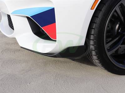 BMW F87 M2 Performance Style Front CF Splitters bmwf8703