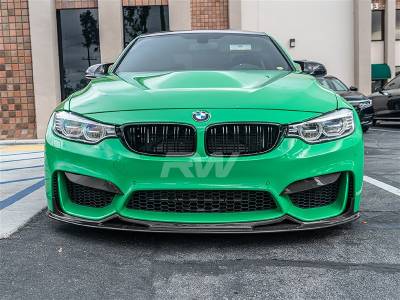 RW Carbon - BMW F8X M3/M4 Upper Carbon Fiber Splitters bmwf8x018 - Image 3