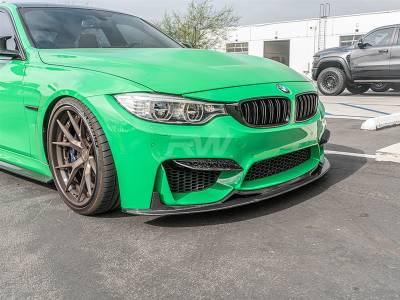 RW Carbon - BMW F8X M3/M4 Upper Forged Carbon Fiber Splitters bmwf8x059 - Image 3