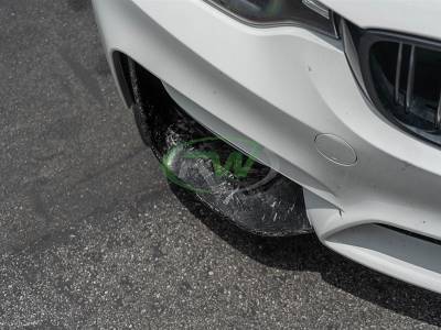 BMW F8X M3/M4 Forged Carbon Splitters w/ Tape bmwf8x051