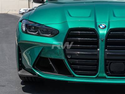 RW Carbon - BMW G8X M3/M4 OEM Style Carbon Fiber Splitters bmwg8009 - Image 3