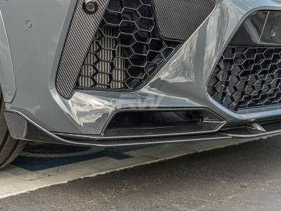 RW Carbon - BMW F95 X5M Carbon Fiber Front Splitters bmwf9507 - Image 4