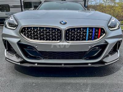 RW Carbon - BMW G29 Z4 Carbon Fiber Front Splitters bmwg2903 - Image 2
