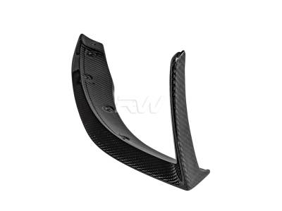 RW Carbon - Mercedes C236 CLE53 Carbon Fiber Front Splitters mercc23602 - Image 4