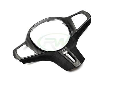 BMW G20 CF Alcantara Steering Wheel Trim Heated w/out TJA bmwg20029-2