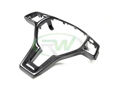 RW Carbon - Mercedes Carbon Fiber Steering Wheel Trim mercw20439 - Image 4