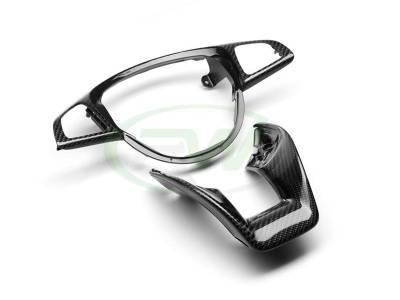 RW Carbon - Mercedes AMG Carbon Fiber Steering Wheel Trim mercw20518 - Image 6