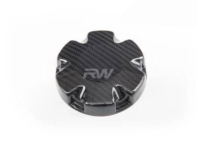 RW Carbon - BMW Carbon Fiber Coolant Tank Cap Cover bmwf90018 - Image 3