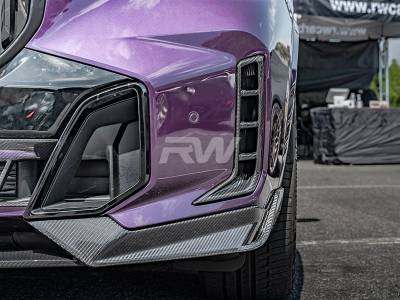 RW Carbon - BMW G05 X5 LCI Carbon Fiber Front Vent Trims bmwg05017 - Image 2