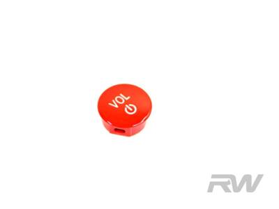 RW Carbon - BMW Red Audio Volume Button bmwg8x032 - Image 5