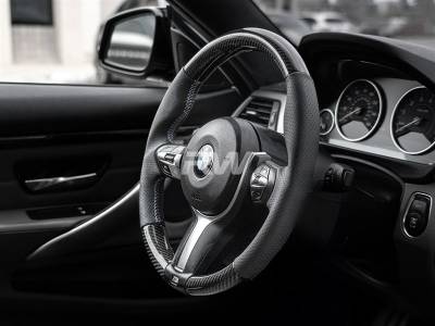 RW Carbon - BMW F2X F3X F8X Carbon Fiber Steering Wheel Replacement bmwf8x065 - Image 2